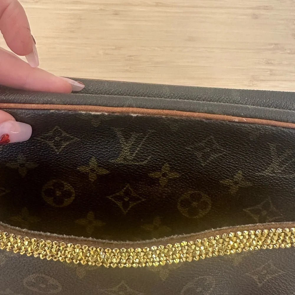 Custom LV Compiegne converted crossbody 💎